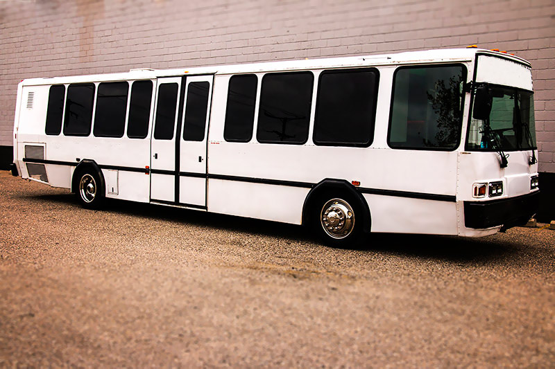 56 passenger charter bus rentals with reclining seats to field trips or parties